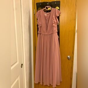 Azazie Daphne Bridesmaid Dress Vintage Mauve
